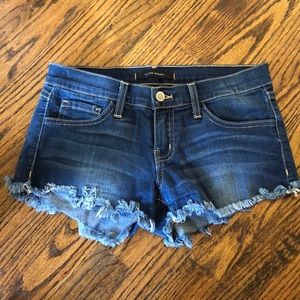 Blue jean shorts